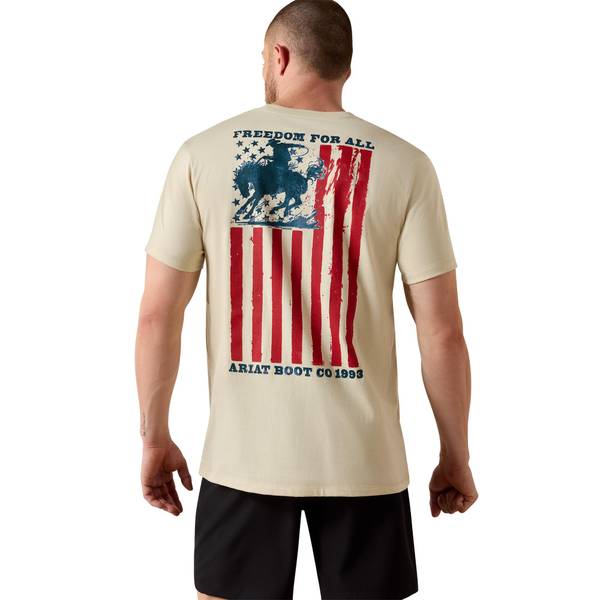 Photo of Men's Split Freedom Painted Classic Fit T-Shirt