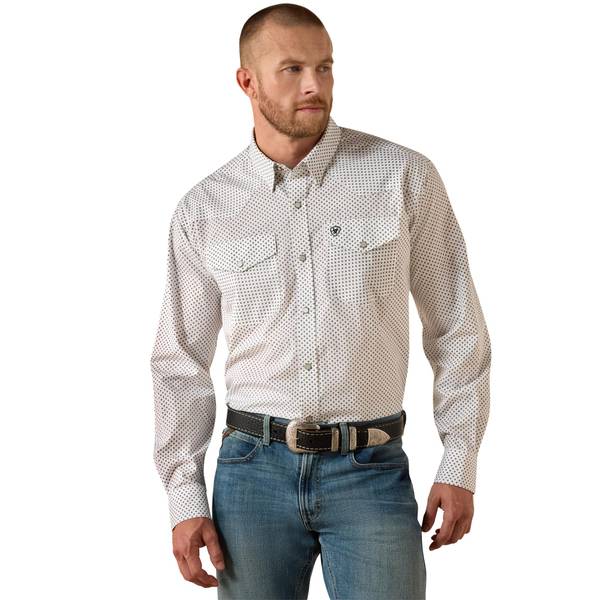 Photo of Men's Wrinkle Free Anthony Classic Fit Snap Shirt