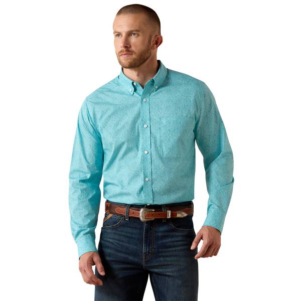 Photo of Men's Wrinkle Free Cormac Fitted Shirt