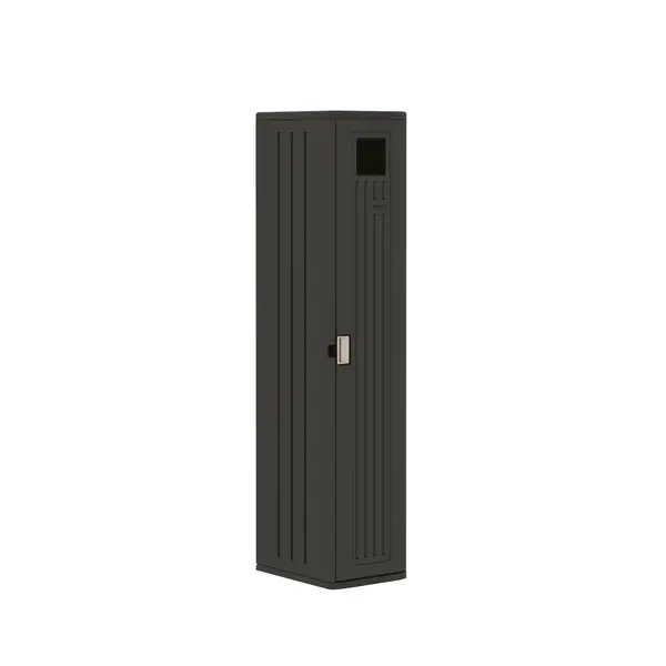 Suncast Defender X Tall Storage Locker - BMC5800BK | Blain's Farm