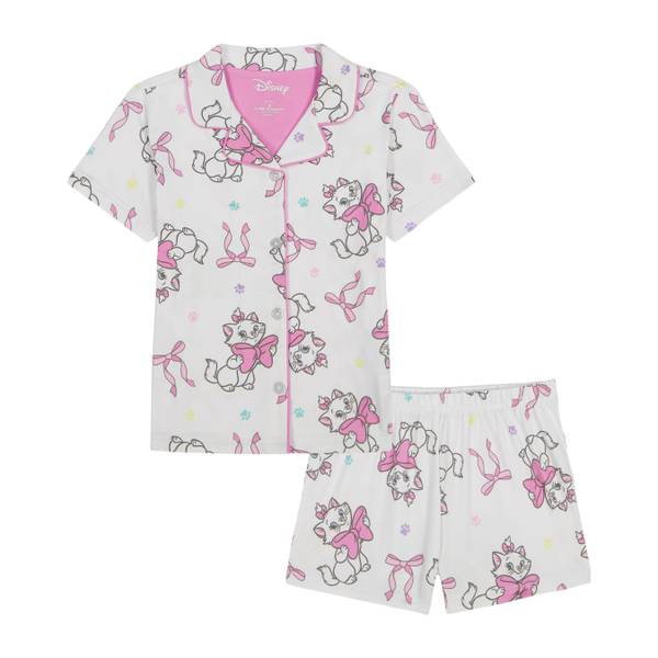 Photo of Girl's 2-Piece Aristocats Marie Bows Pajama Set