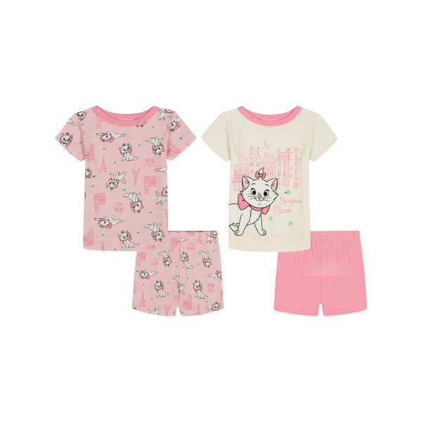 Photo of Toddler Girl's 4-Piece Bonjour Marie Cotton Sleep Set