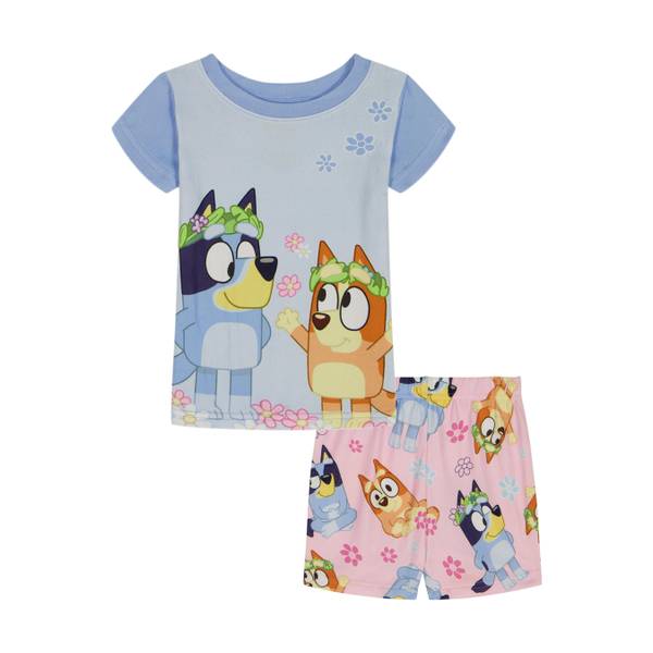 Photo of Toddler Girl's Bluey Flowers 2-piece Sleep Set