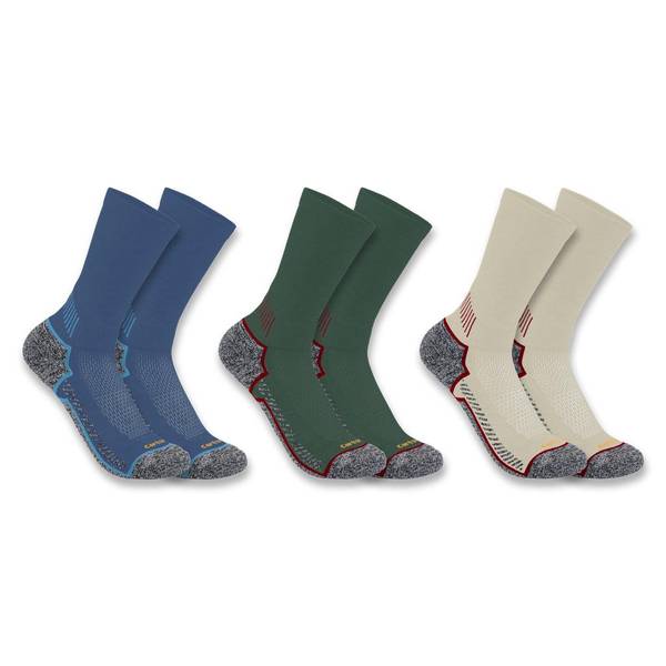 Photo of Men's Force Midweight Crew Socks, 3 Pack