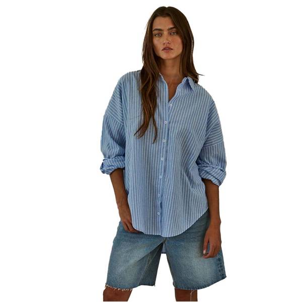 Photo of Women's Cotton Buttondown Collar Shirt