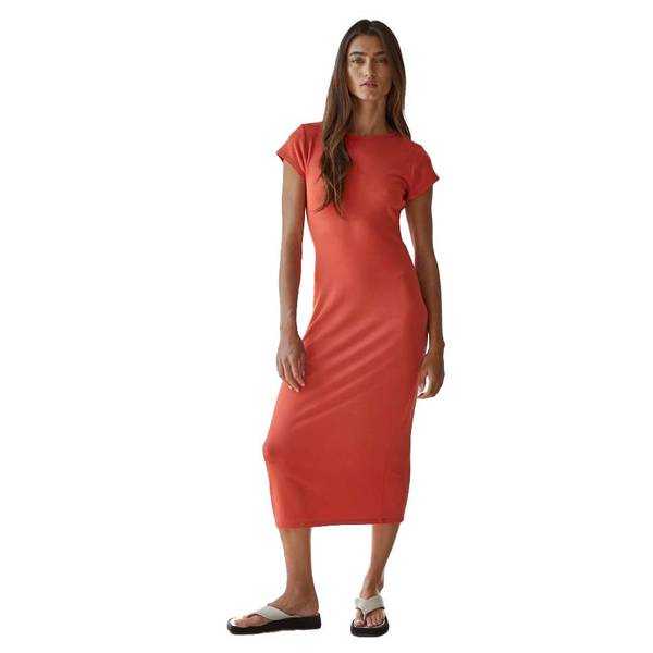 Photo of Women's Knit Bodycon Midi Dress