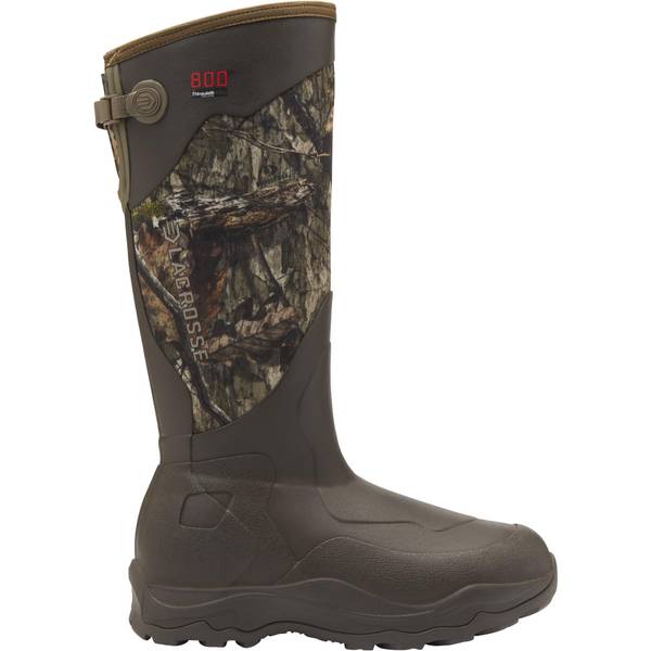 Lacrosse Men's Alpha Agility 17" 800 Gram Insulated Rubber Hunting Boots