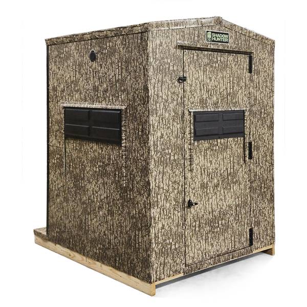 Shadow Hunter 5' x 6' Hexagon Combo Archery Box Blind