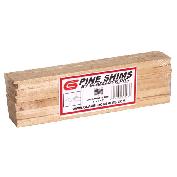 Photo of 12-Pack Glazelock Plastic Tapered Shims