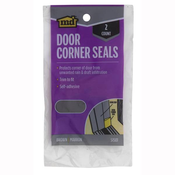 Photo of Brown Door Corner Seals