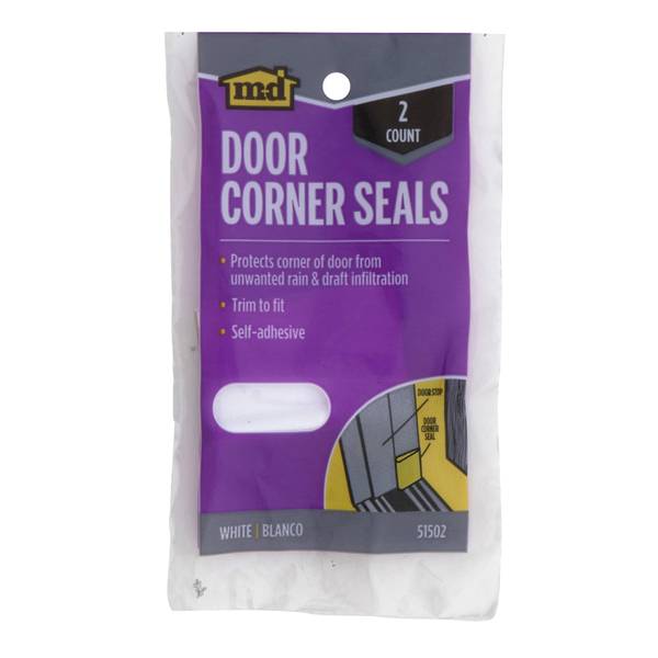 Photo of White Door Corner Seals