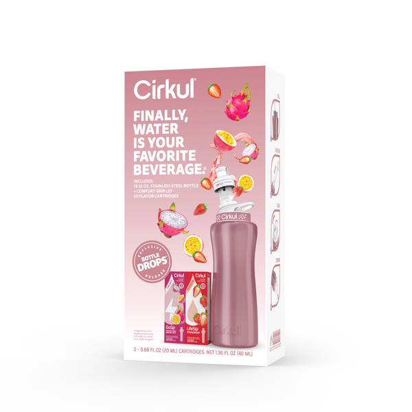 Photo of 32oz Rose Gold Stainless Steel Water Bottle Starter Kit