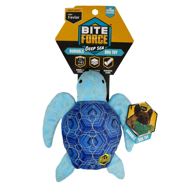 Bite Force Built with Kevlar Tough Plush Turtle - BF1198 | Blain's