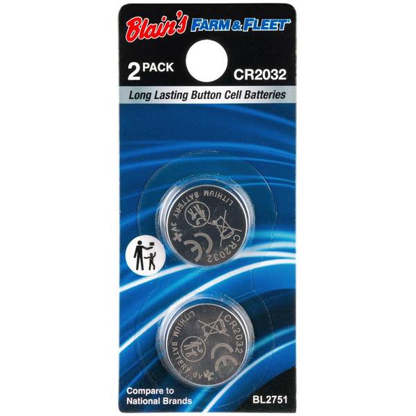 Photo of 2-Pack CR2032 Button Cell Batteries