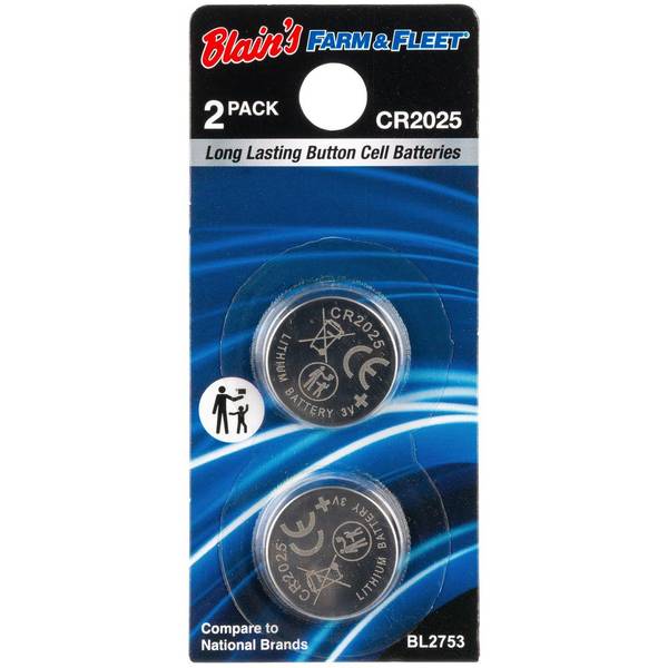 Photo of 2-Pack CR2025 Button Cell Batteries