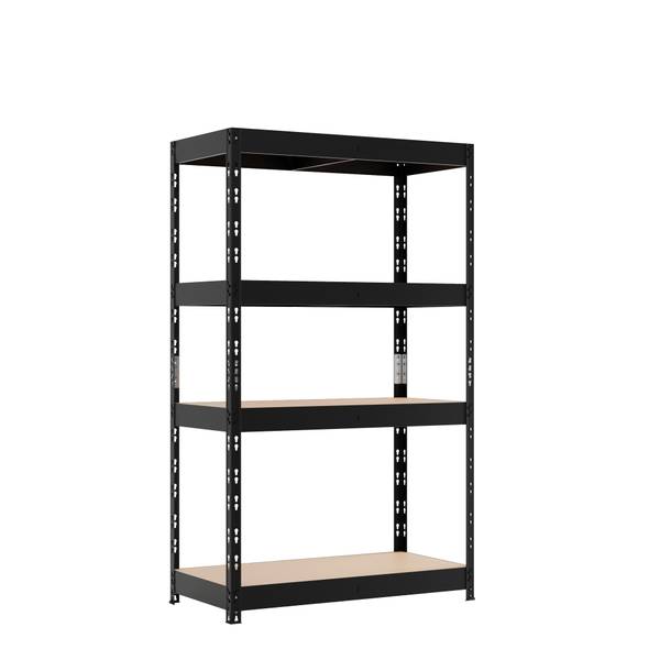 Photo of 4-Tier 60"x36"x18" Metal Rack w/ MDF Shelving