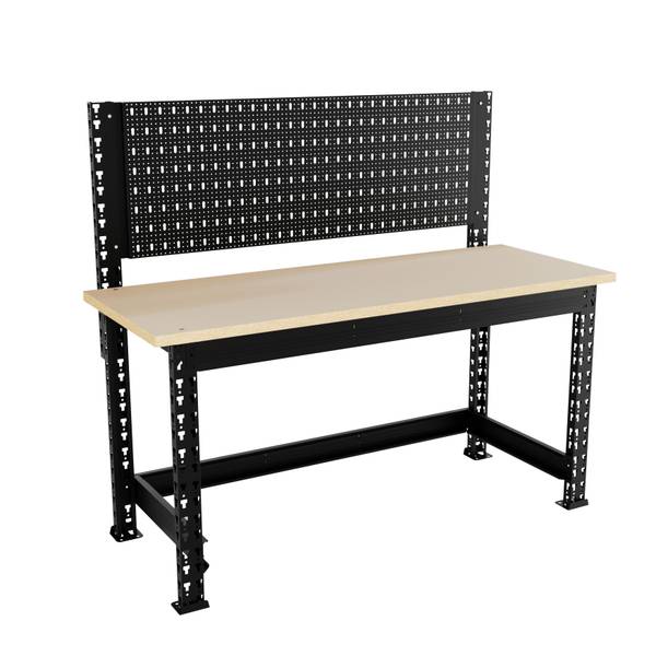 Photo of 32"x63"x24" Workbench with Tool Storage Board