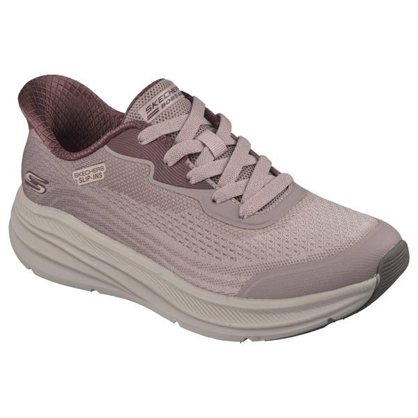 Skechers Women's Slip Ins Bobs Sport Skillz Airy Stride-Ombre Mauve Running Shoes