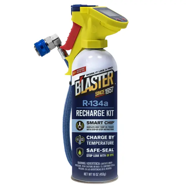 B'Laster R134a Refrigerant Recharge Kit w/RFID Smart Chip