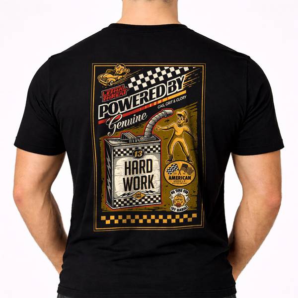 Photo of Men's Powered By Hard Work T-Shirt
