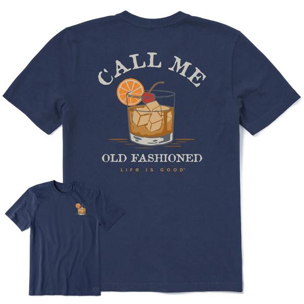 Photo of Men's Call Me Old Fashioned Short Sleeve Crusher Tee