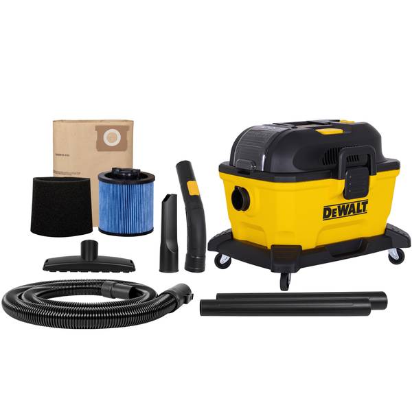 Photo of 20V Cordless 6 Gallon 4HP Wet/Dry Vacuum with Accessories - Tool-Only