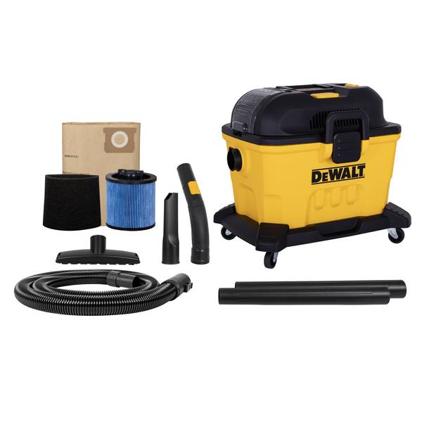 Photo of 20V Cordless 9 Gallon 4HP Wet/Dry AC/DC Vacuum with Accessories