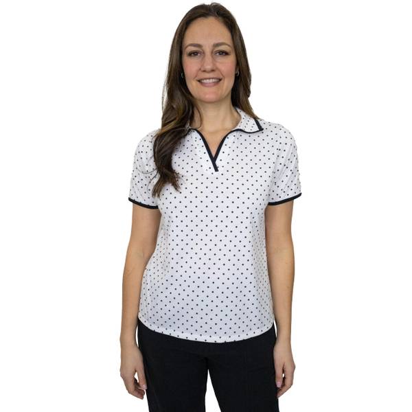 Photo of Women's Short Sleeve Contrast Binding Polo