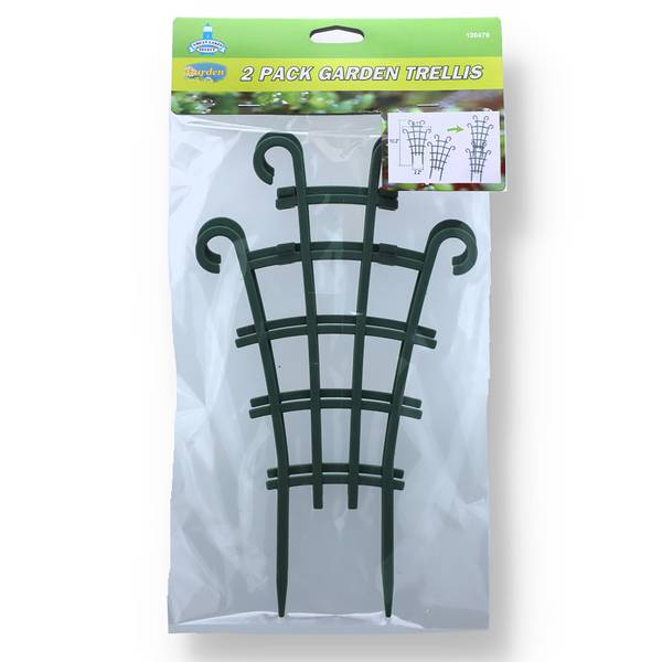 Photo of 10" Plastic Garden Trellis, 2 Pack