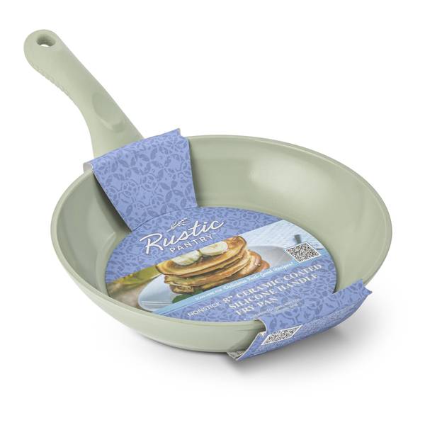 Photo of Nonstick 8" Ceramic Coated Silicone Handle Frypan