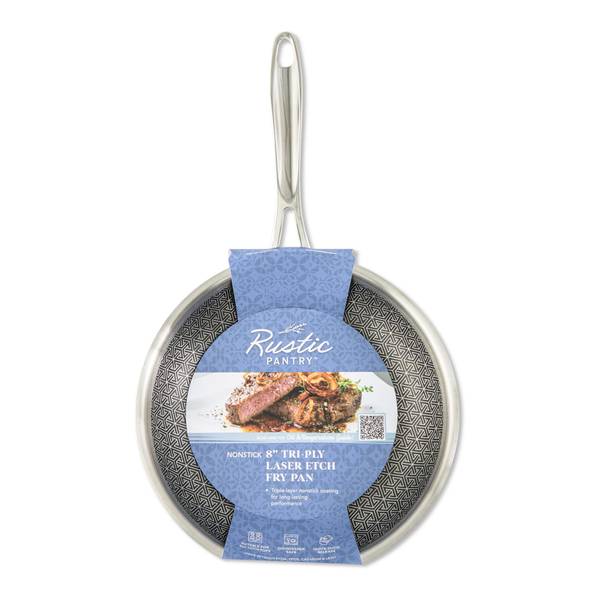Photo of Nonstick 8" Tri-Ply Laser Etch Fry Pan