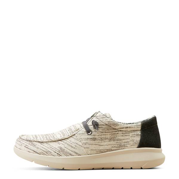 Ariat‎ Hilo Mens 7.5 EE Wide Heathered White Dark Denim Loafers 10050951 NEW Ariat Men main image 3
