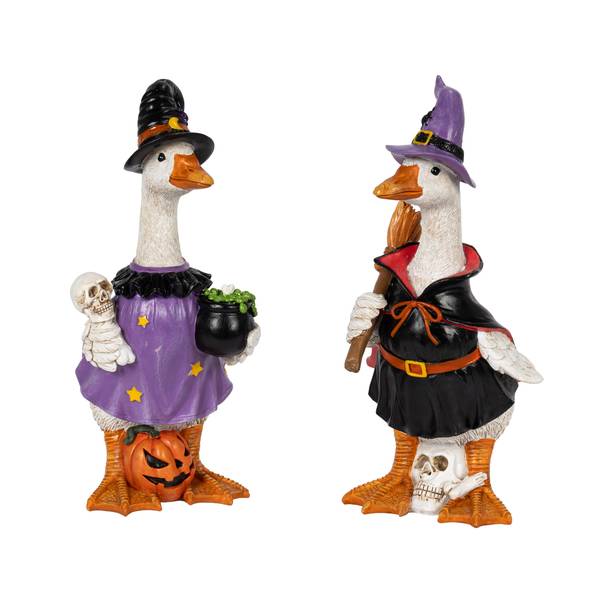 Photo of 8.46" Resin Halloween Goose, Assorted