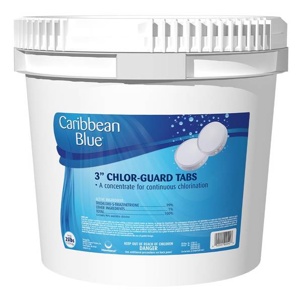 Photo of 25 lb 3" Chlor-Guard Chlorine Tabs