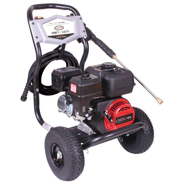 Photo of Megashot 3100 PSI at 2.4 GPM CRX 165 w/OEM Axial Cam Pump Cold Water Gas Pressure Washer