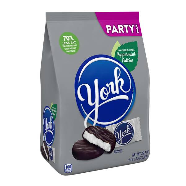 Photo of Dark Chocolate Peppermint Patties Candy Party Pack, 29.2 oz