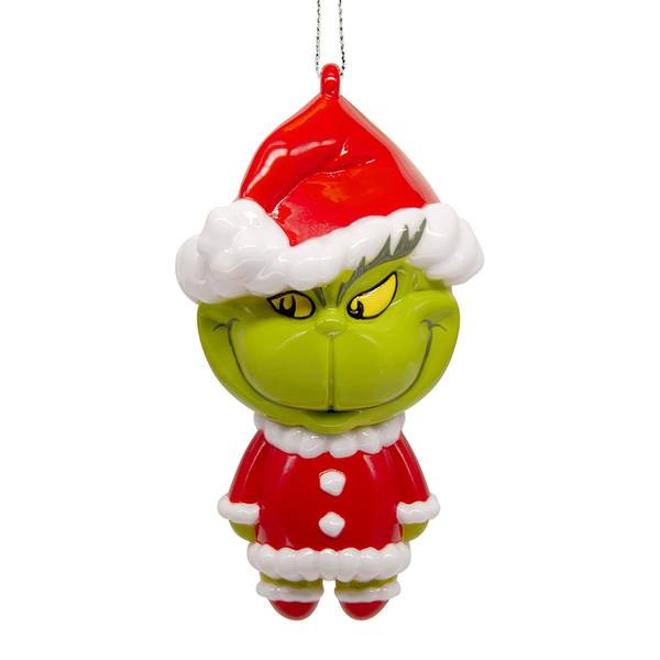 Hallmark Dr. Seuss's How the Grinch Stole Christmas! Grinch Shatterproof Christmas Ornament