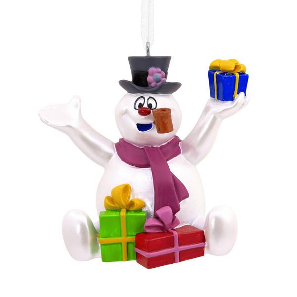 Hallmark Frosty the Snowman with Christmas Presents Christmas Ornament