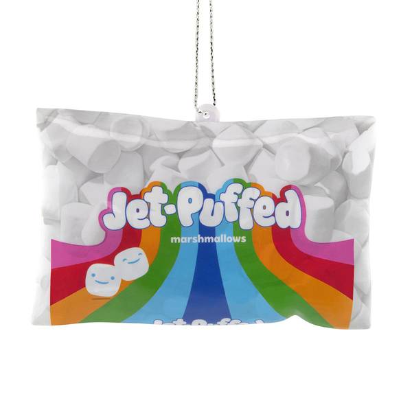 Hallmark Kraft Jet-Puffed Marshmallows Shatterproof Christmas Ornament
