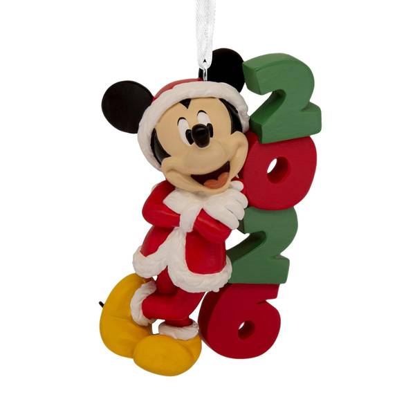 Hallmark Christmas Ornament Disney Mickey Mouse 2026 - Black