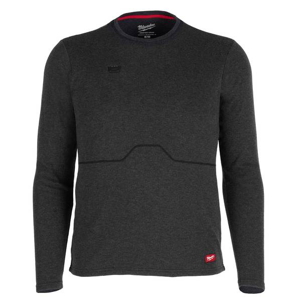Milwaukee Heated Merino Wool Crew Neck Long Sleeve Baselayer Black Size Small - M500B-21S