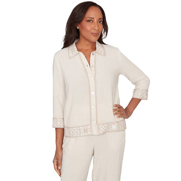 Photo of Women's Crochet Trim Jacket