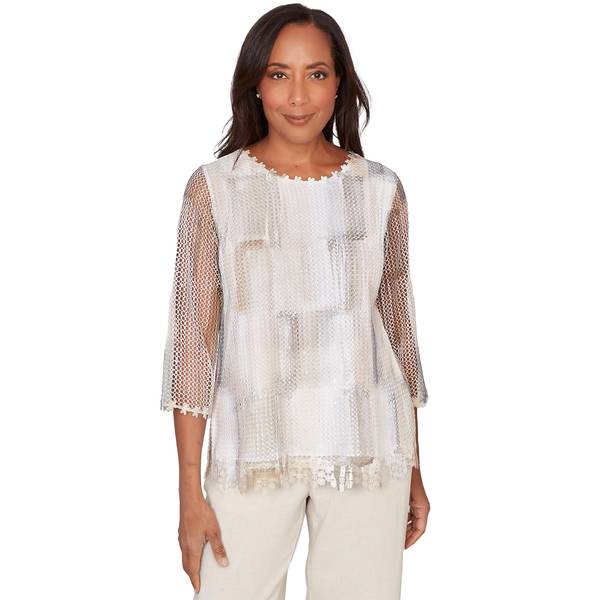 Photo of Women's Brushstrokes Knit Top