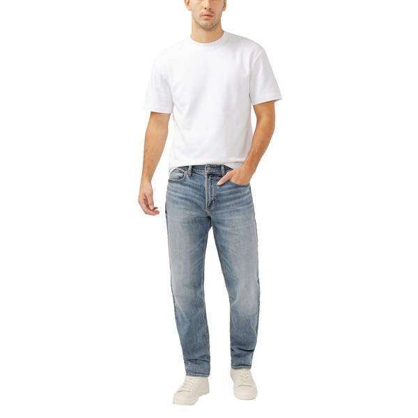 Photo of Men's Eddie Relaxed Fit Slim Straight Leg Jeans