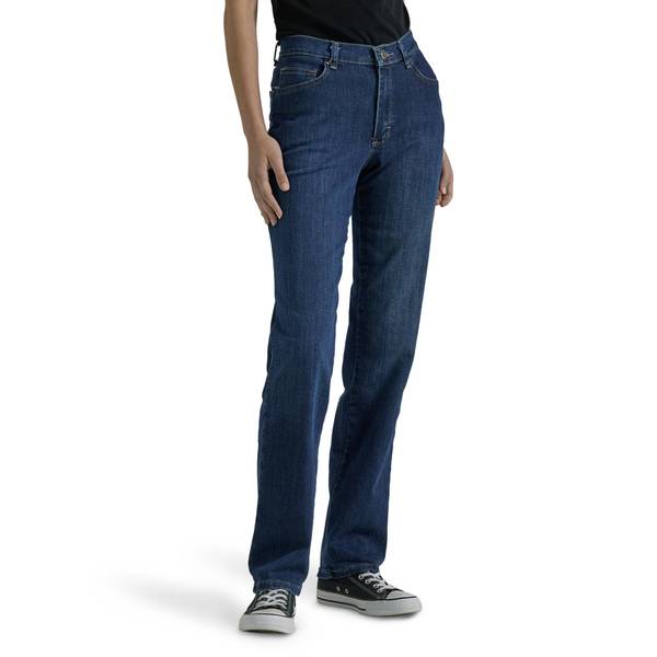 Photo of Women's Stretch Relaxed Fit Straight Leg Jeans