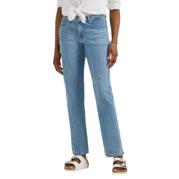 Photo of Women's Stretch Relaxed Fit Straight Leg Jeans