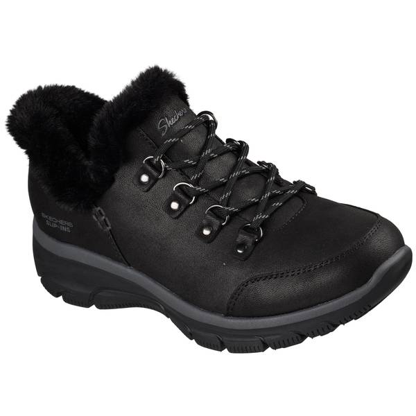 Skechers Women's Slip-ins Relaxed Fit: Easy Going - Fall Adventure 2 Boots | Size 7.5 | Black | Vegan