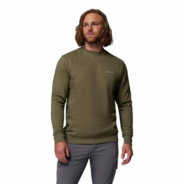 Columbia Men's Hart Mountain Ii Crew Sweatshirt - Stone Green Heather