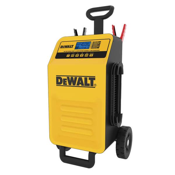 DEWALT Professional Rolling 40 Amp Battery Charger, 3 Amp Maintainer with 200 A Engine Start