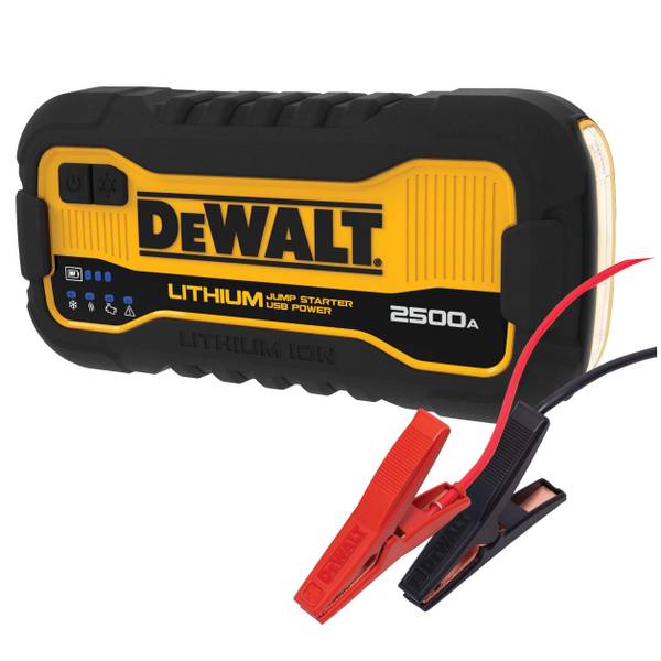 Photo of 2500 Peak Amp Lithium Jump Starter with USB Power Bank and Carrying Case